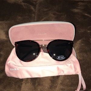 zara cheetah print sunglasses
